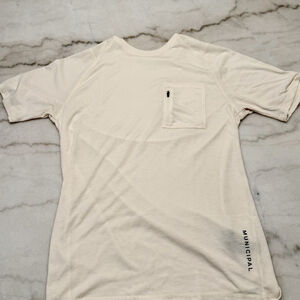 Municipal Sport Utility Gear - Daybreak T-Shirt, Men’s Small, New, Natural/Beige